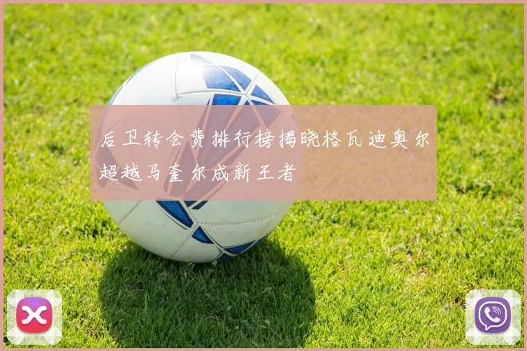 后卫转会费排行榜揭晓格瓦迪奥尔超越马奎尔成新王者